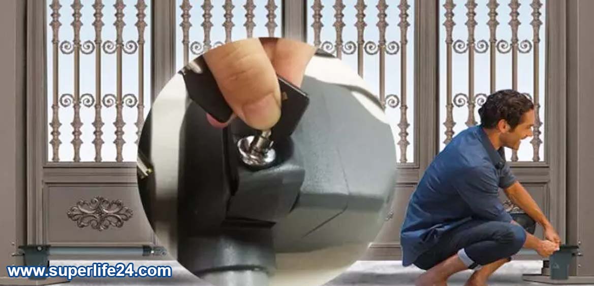 باز و بسته کردن درب اتوماتیک در زمان قطع برق باز و بسته کردن درب اتوماتیک در زمان قطع برق